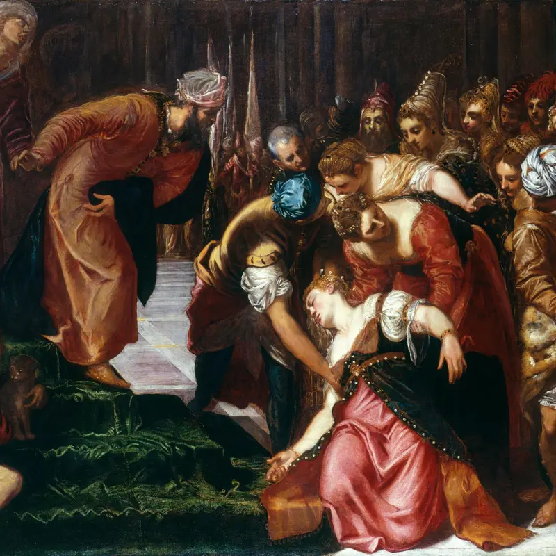 Esther before Ahasuerus