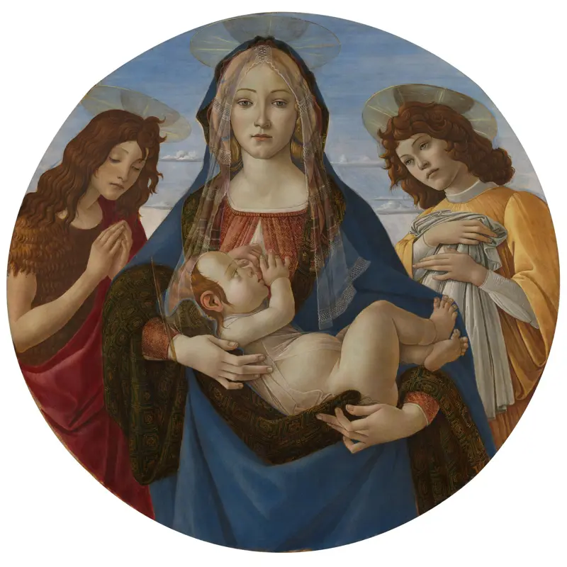 The Virgin and Child with Saint John and an Angel
