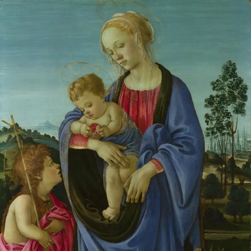 The Virgin and Child with Saint John