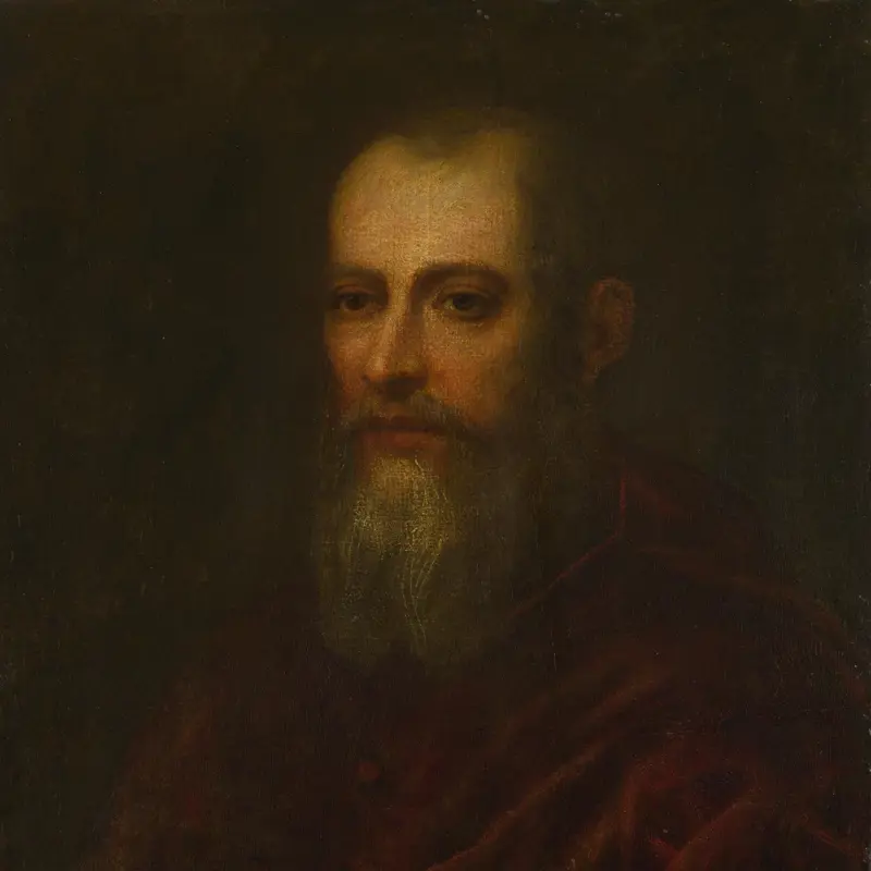 Portrait of a Bearded Cardinal
