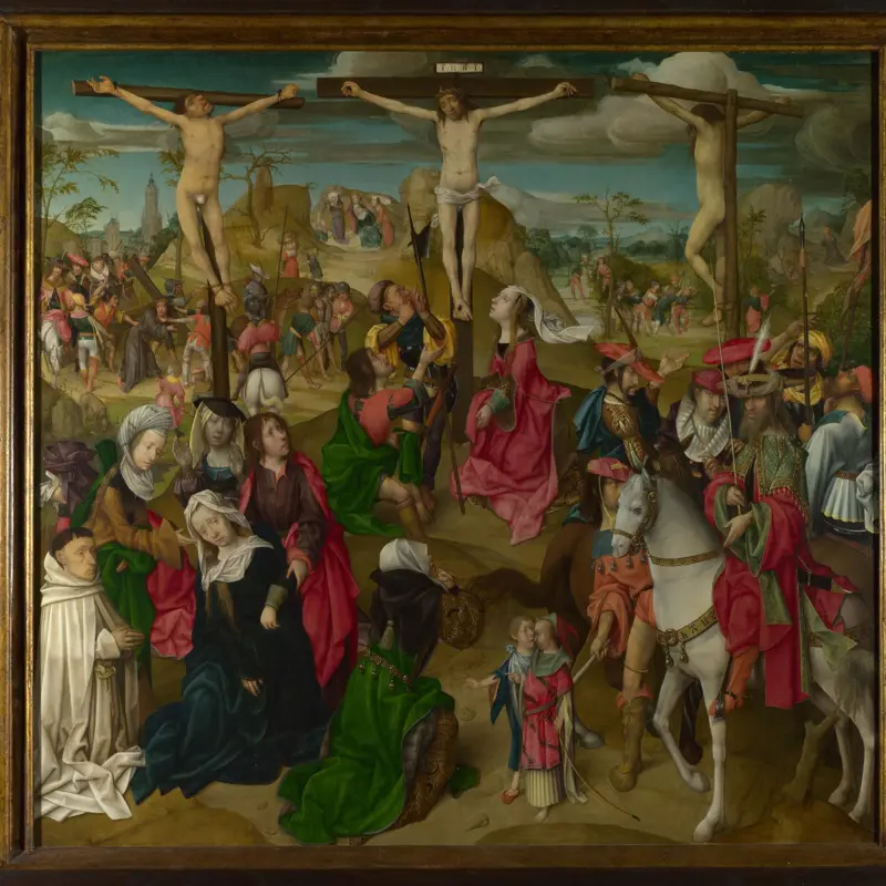 The Crucifixion: Central Panel