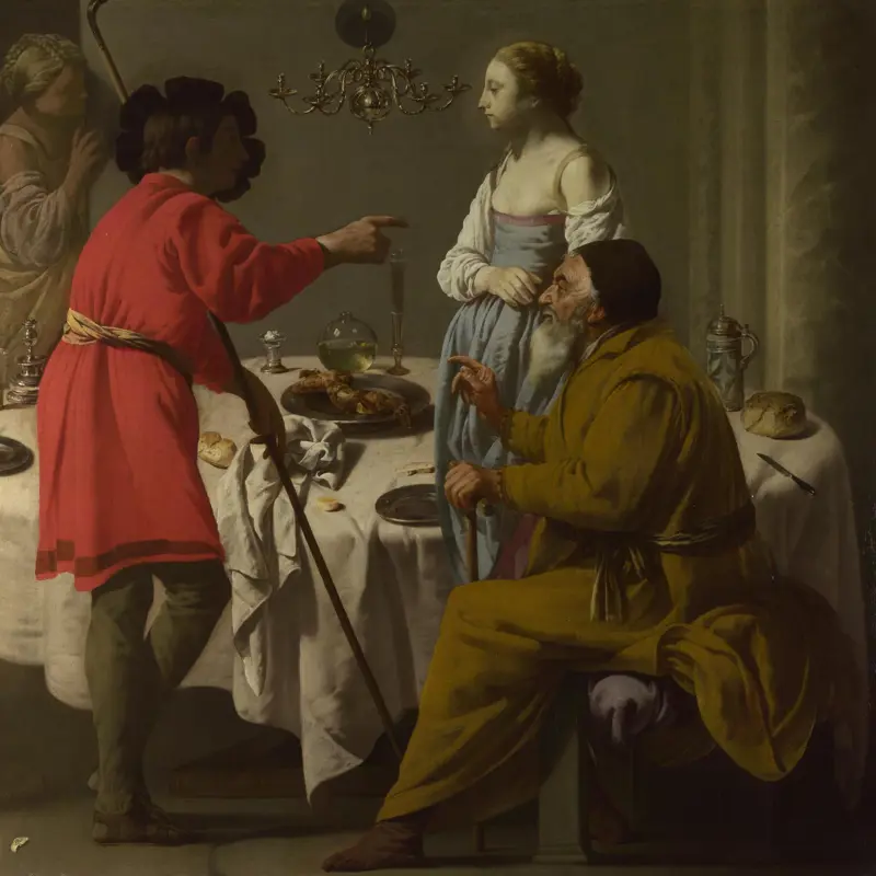 Jacob reproaching Laban