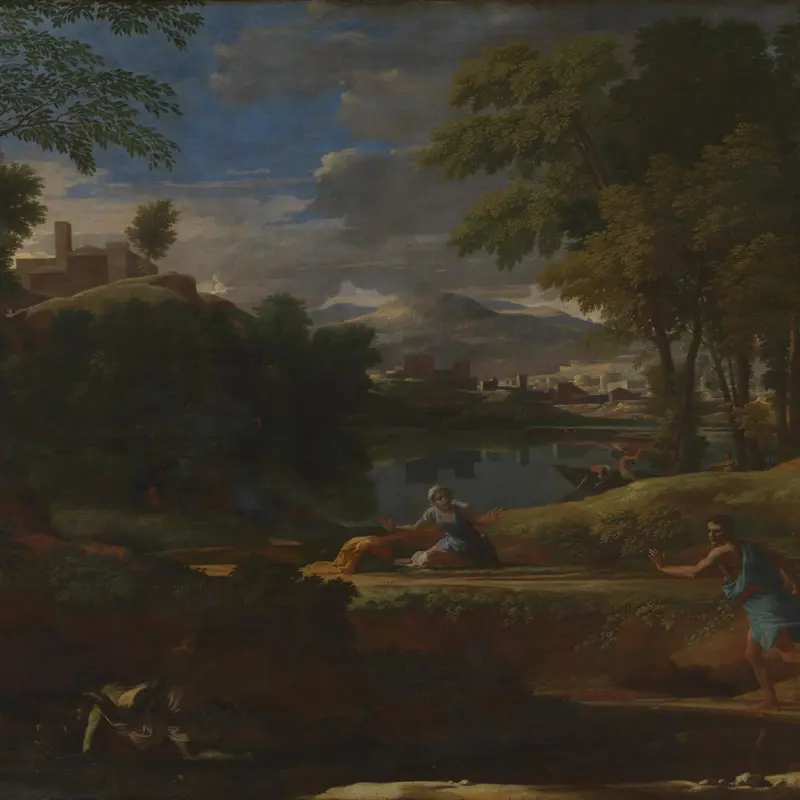 Landscape with a Man killed by a Snake