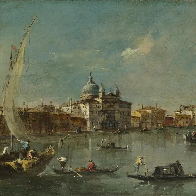 Venice: The Giudecca with the Zitelle