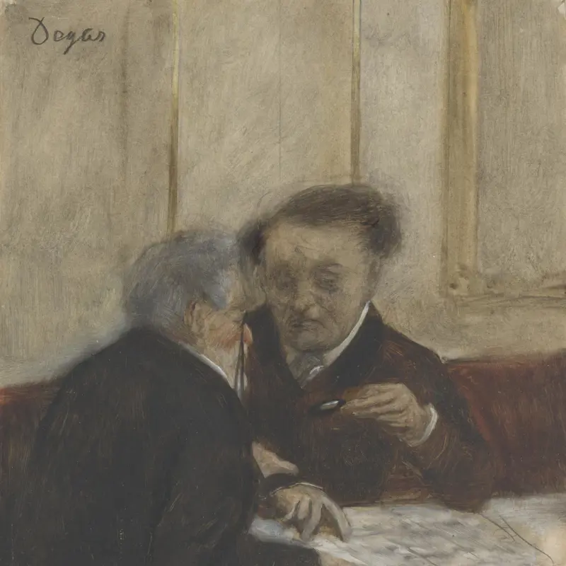At the Café de Châteaudun