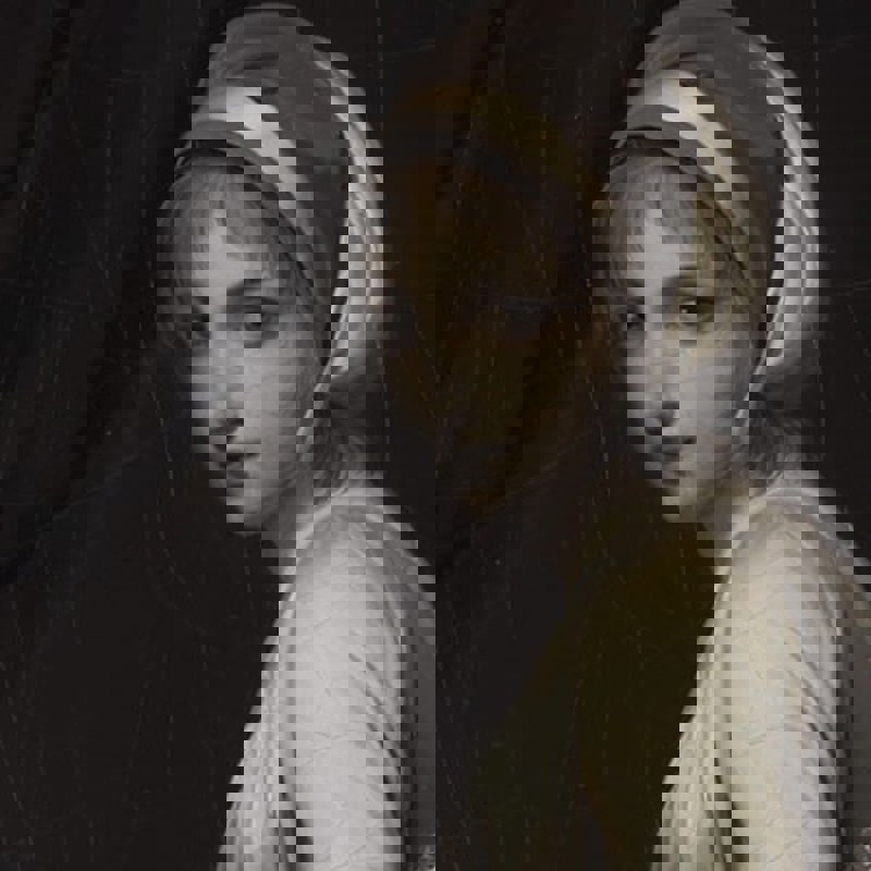 Why is this picture painted in black and white?